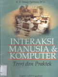 Interaksi Manusia & Komputer : Teori dan Praktek