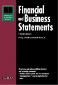 Financial and Business Statements