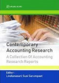 Contemporary Accounting Research A Collection Of Accounting Research Reports