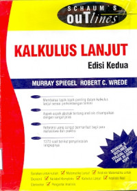 Schaum's outline: Teori dan soal-soal Kalkulus Lanjut