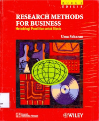 Research Methods For Business : Metodologi Penelitian Untuk Bisnis Buku 2