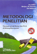 Metodologi Penelitian Panduan Untuk aster Da Ph.D. Dibidang Manajemen