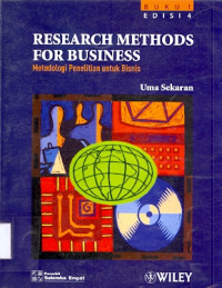 Research Methods For Business : Metodologi Penelitian Untuk Bisnis Buku 1