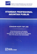 Standar Profesional Akuntan Publik : Standar Audit (