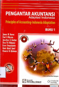 Pengantar Akuntansi:Adaptasi Indonesia (Principles of Accounting Indonesia adaptation Buku 1