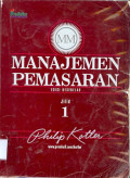 Manajemen Pemasaran Jilid 1