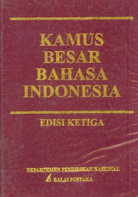 Kamus Besar Bahasa Indonesia