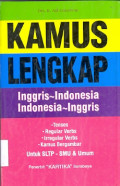 Kamus lengkap : Indonesia-Inggris,Inggris-Indonesia