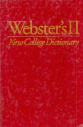 Webster's II New College Dictionary