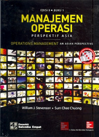 Manajemen Operasi Perspektif Asia Buku 1