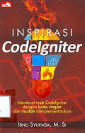 Inspirasi codelgniter: membuat web codelgniter dengan kode ringan dan mudah diimplementasikan