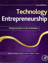 Technology entrepreneurship: taking innovation to the marketplace