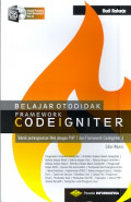 Belajar Otodidak Framework CodeIgniter: Teknik pemrograman Web dengan PHP 7 dan Framework CodeIgniter 3