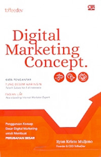 Digital marketing concept