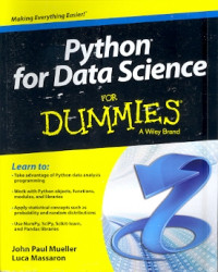 Python for Data Science for dummies