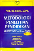 Metodologi penelitian pendidikan kuantitatif & kualitatif