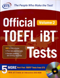 Official Toefl iBT Tests : Volume 2