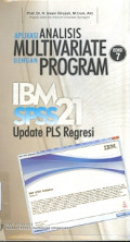 Aplikasi Analisis Multivariate dengan Program IBM SPSS 21 Update PLS Regresi