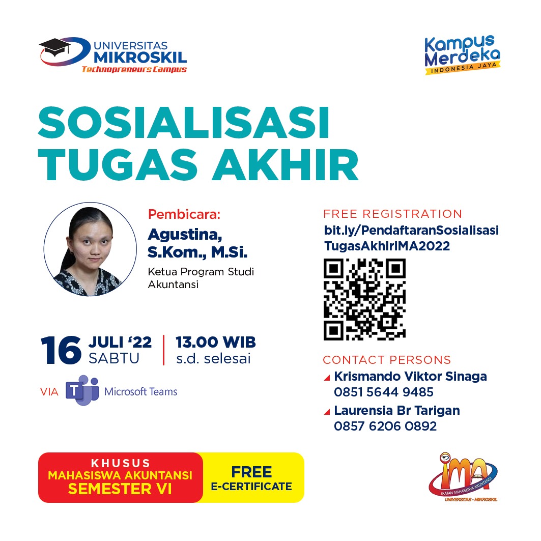 Sosialisasi Tugas Akhir